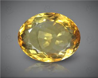 Yellow Citrine Natural Certified  10.79CTS-8400